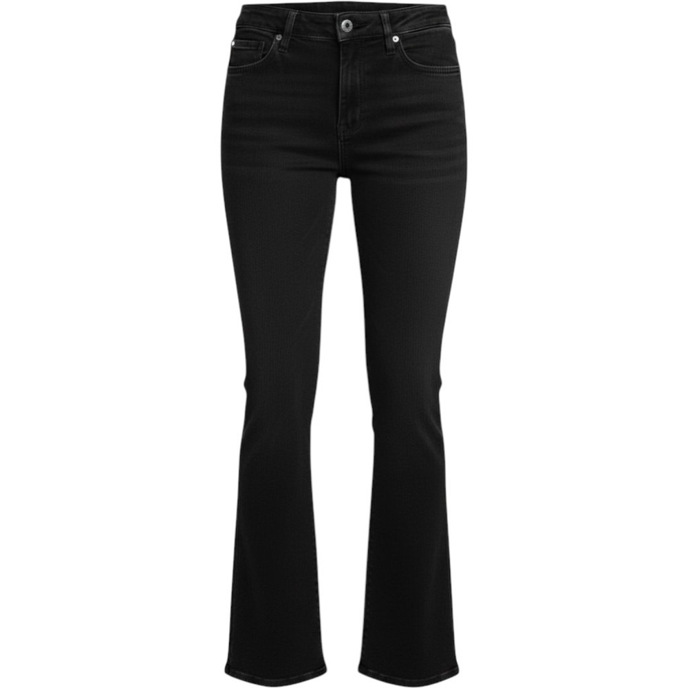 Gap Women 70s Flare High Rise Black Denim Jeans Size 10/30R New